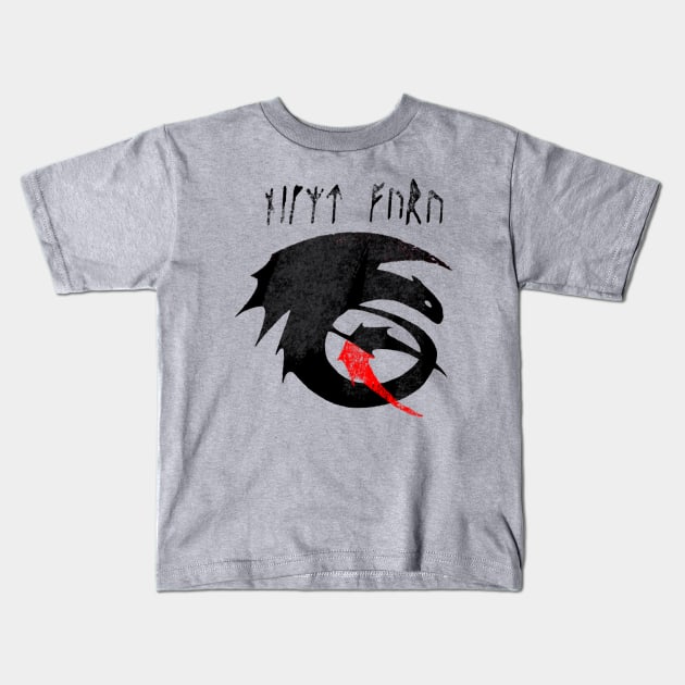 HTTYD Strike Class Symbol Kids T-Shirt by strikeclass